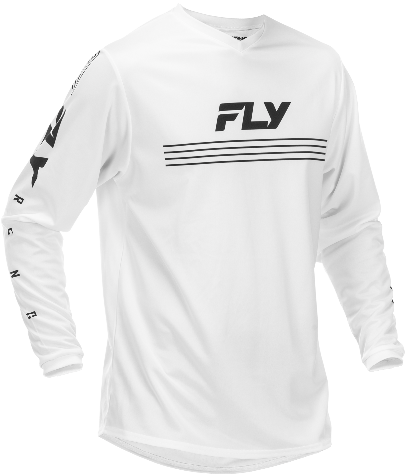 Universal Jersey White/Black Lg