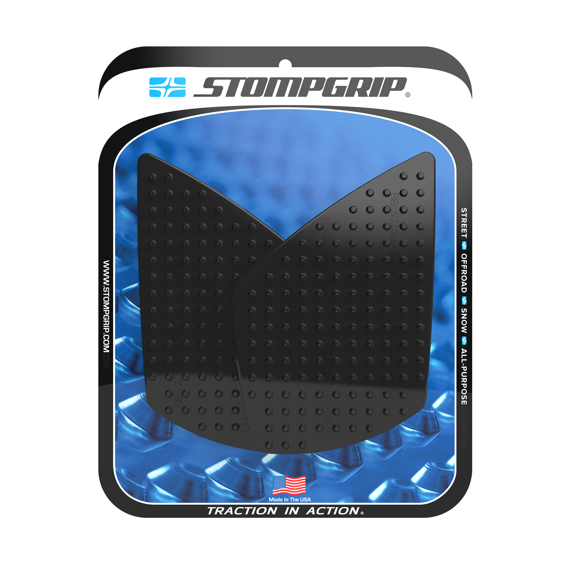Tank Pad Kit Volcano Black Tri