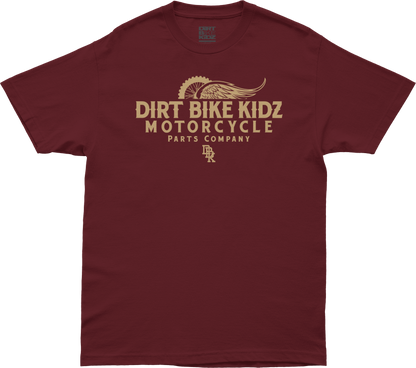 Gold Standard Tee Maroon Md