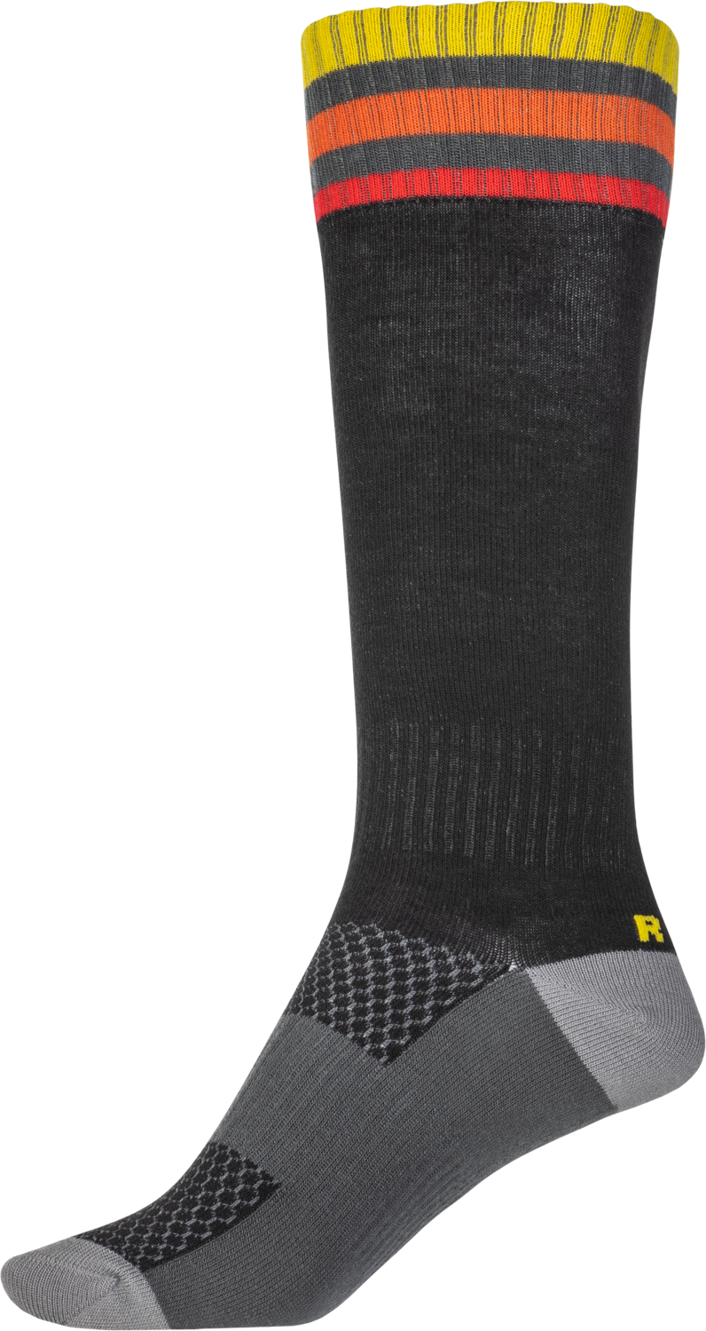 Mx Socks Thin Black Lg/Xl