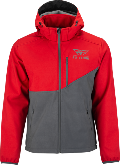 Checkpoint Jacket Grey/Red Md