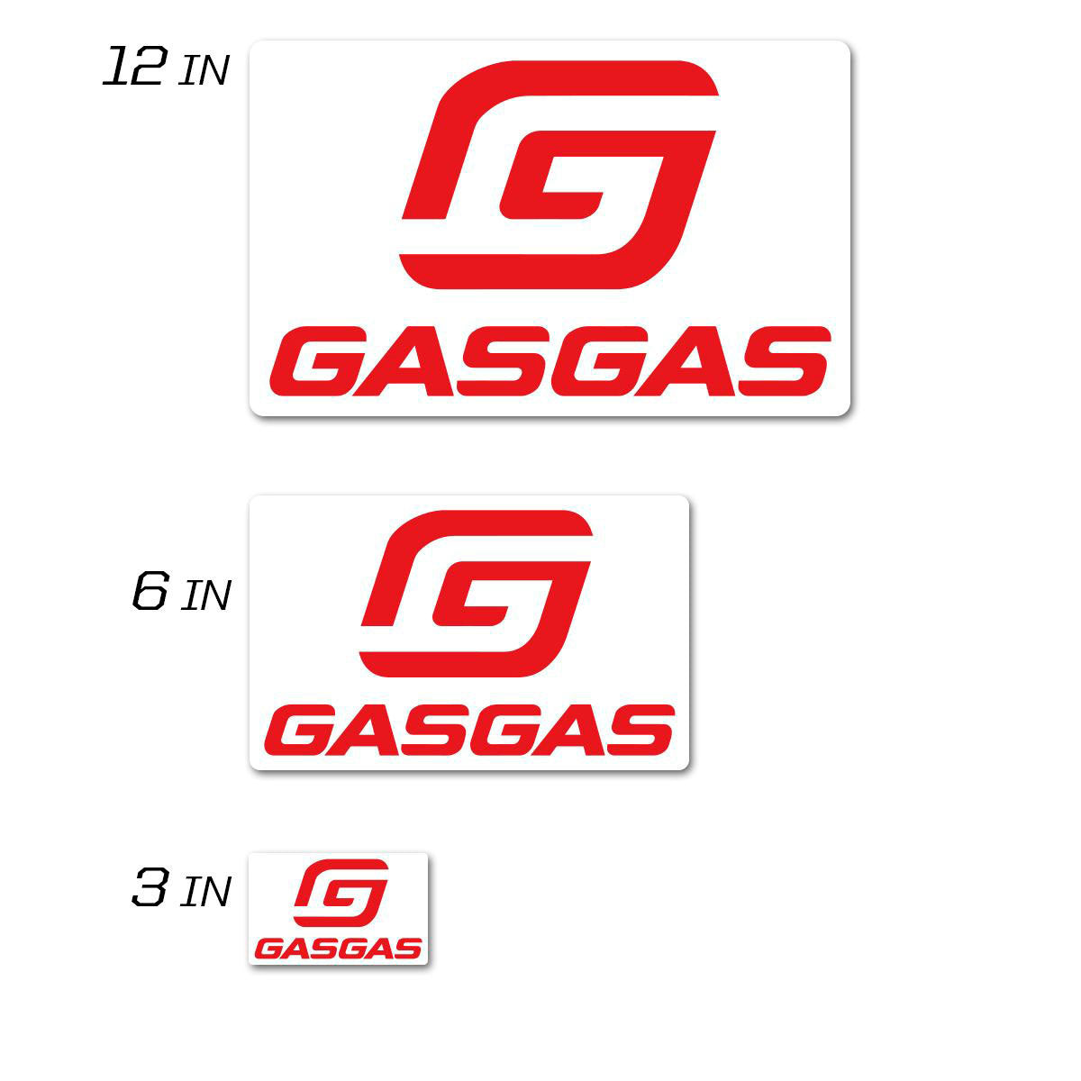 Gasgas Icon Decal 3 Squared