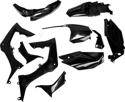 Full Plastic Kit Hon Black
