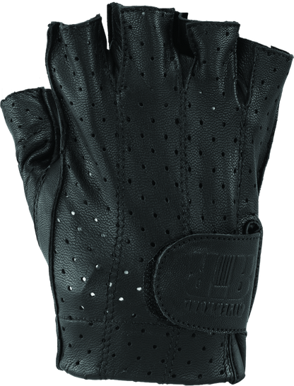 Kuryakyn Leather By River Road Tucson Shorty Gloves Black - 2XL