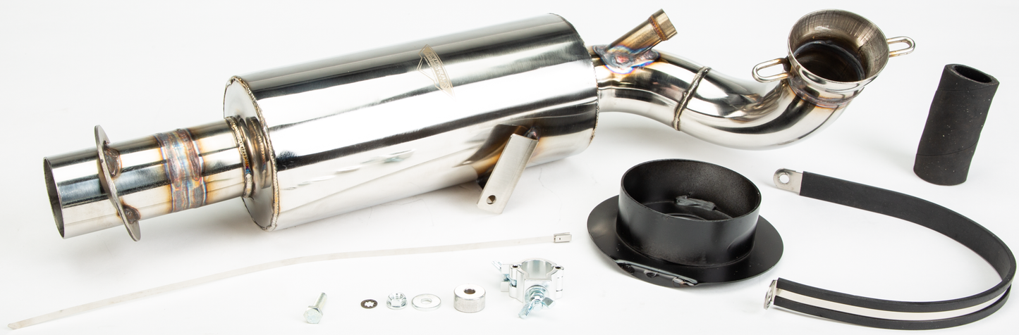 Lightweight Muffler Carbon Pol