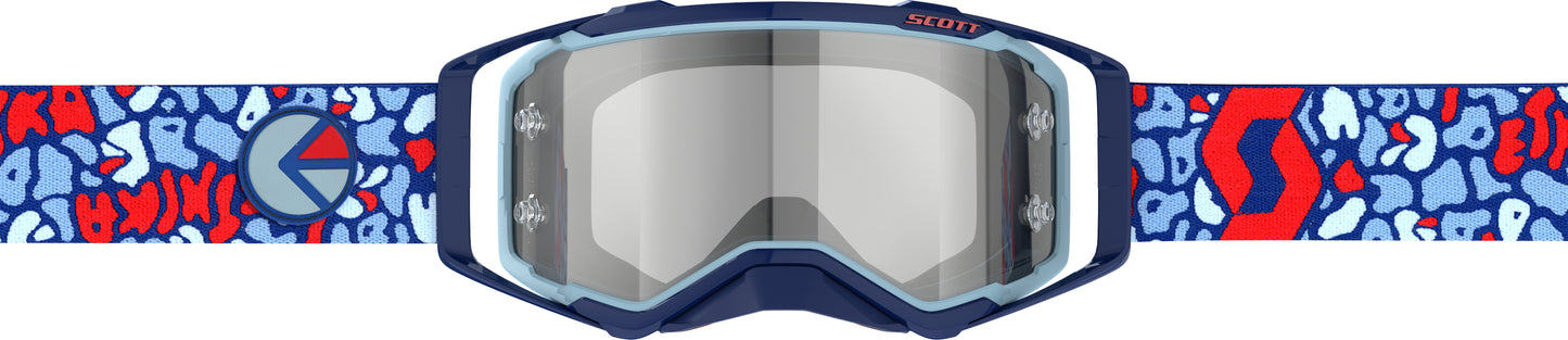 Prospect Goggle Ethika Blue/Red Silver Chrome Works