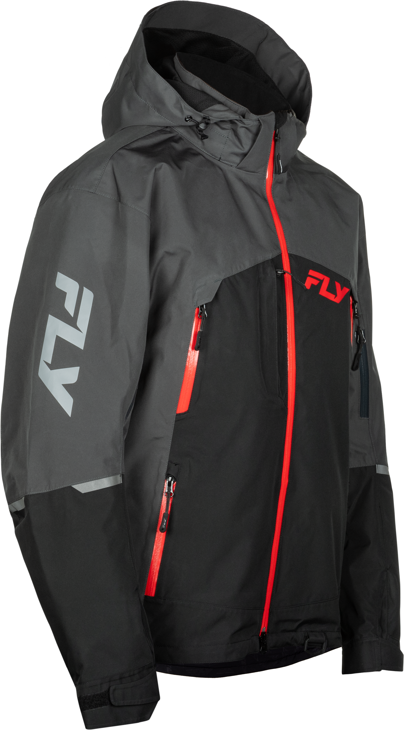 Incline Jacket Grey/Black Sm