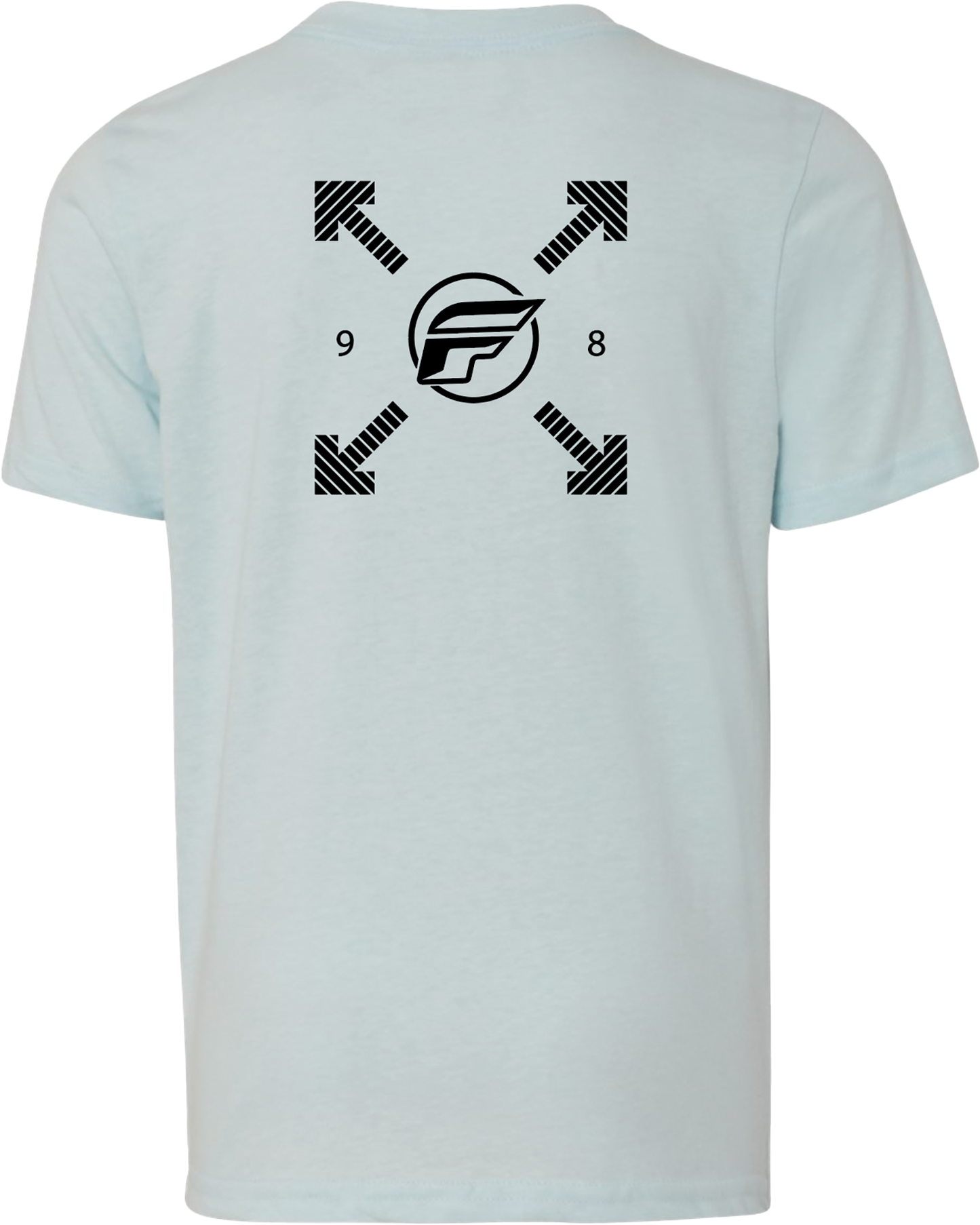 Youth Fly Lost Tee Ice Blue Ym