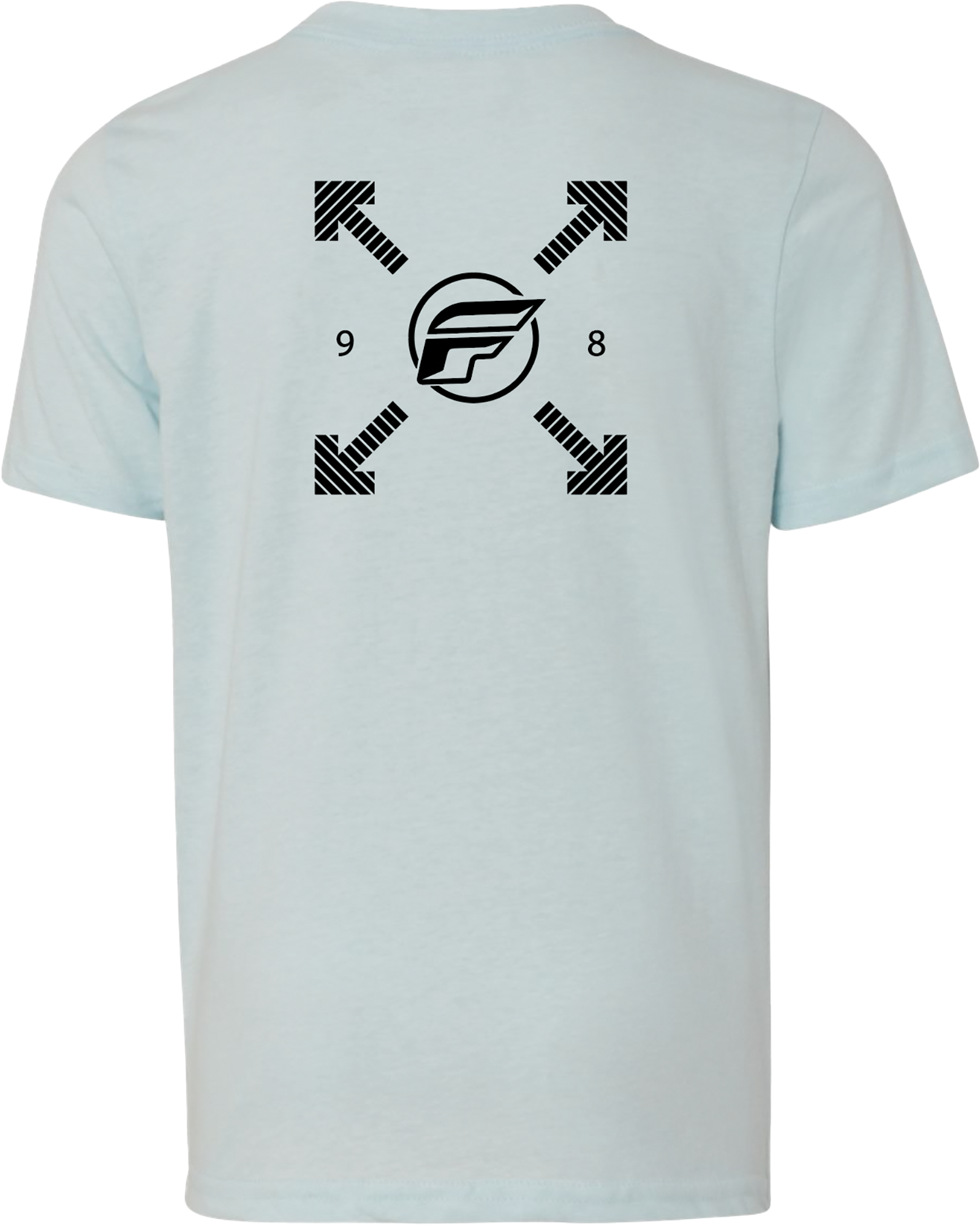 Youth Fly Lost Tee Ice Blue Ym