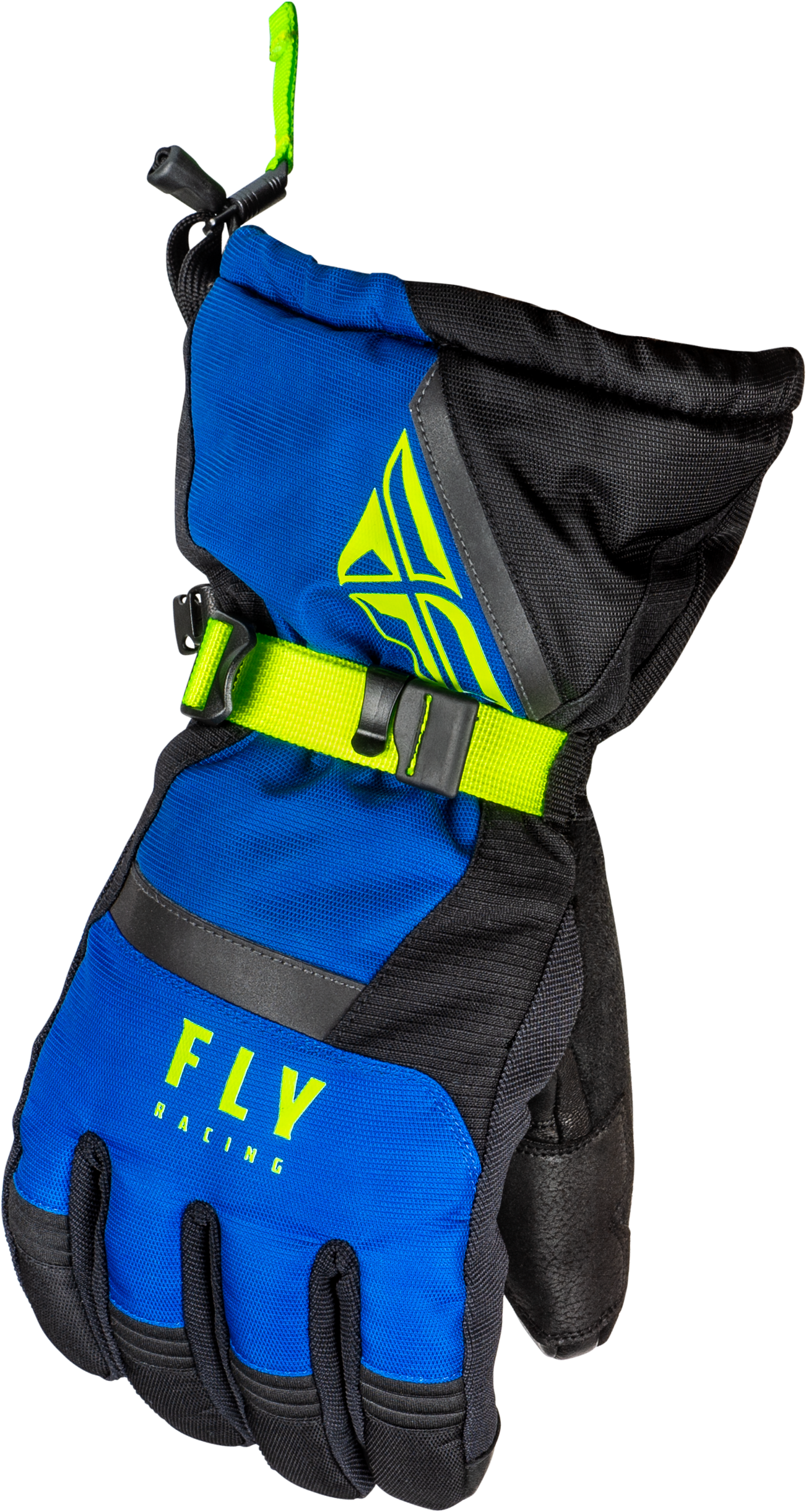 Cascade Gloves Black/Blue/Hi Vis Xl