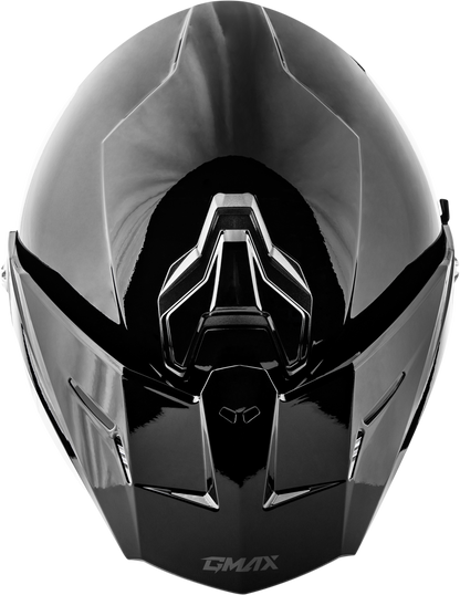Md 74 Solid Helmets Black Xl