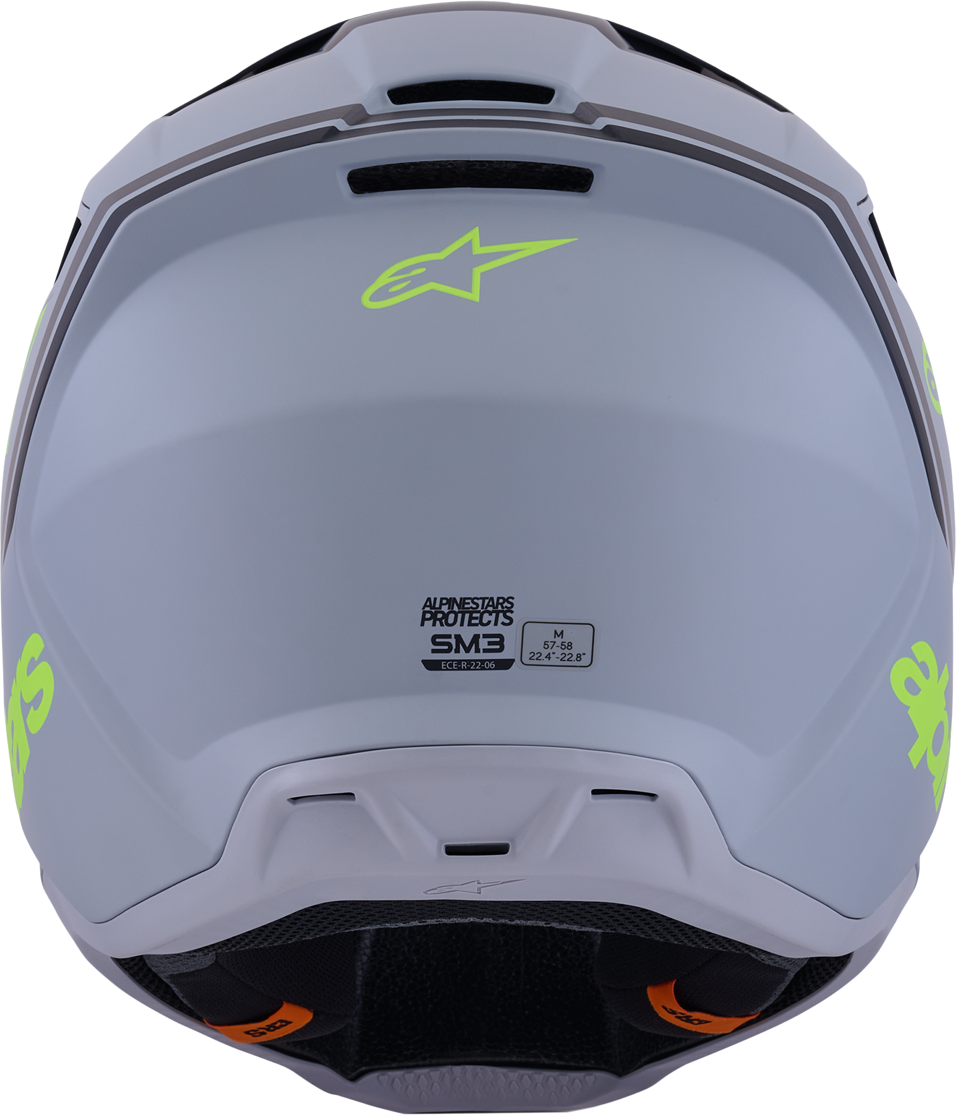 Sm3 Radium Helmet Gry/Blk/Ylw Fluo Matt Xl