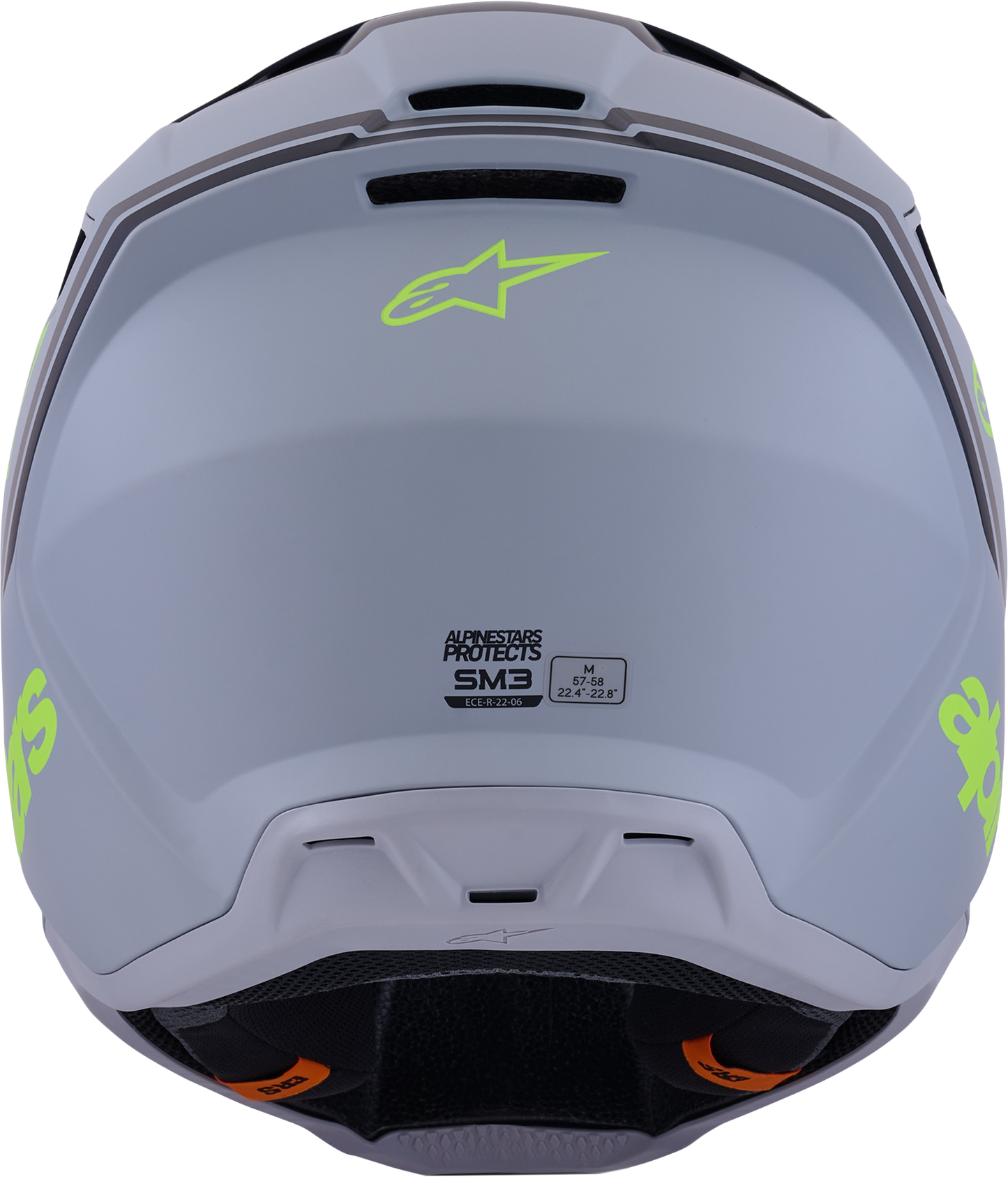 Sm3 Radium Helmet Gry/Blk/Ylw Fluo Matt 2x