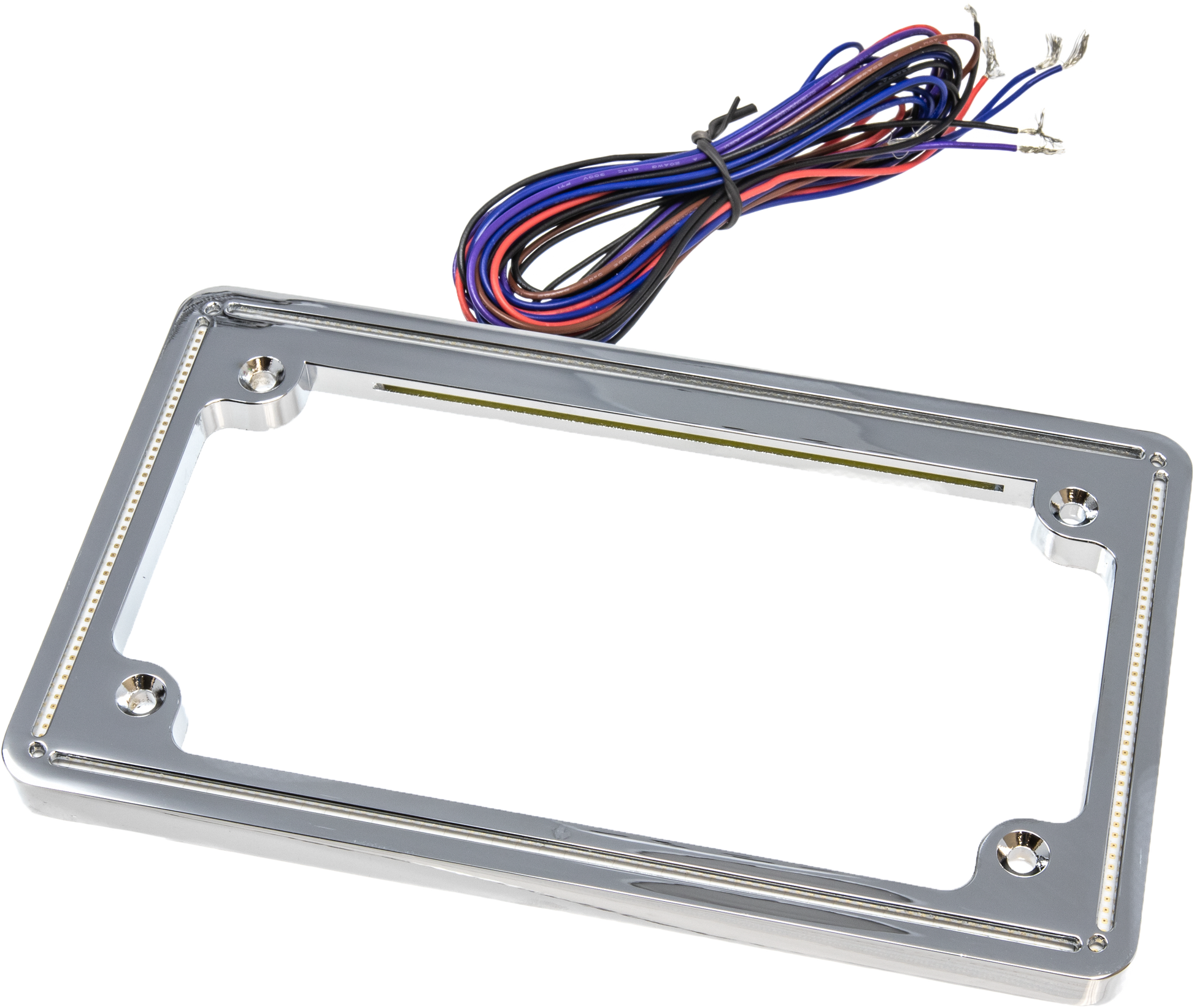Perfect Plate Light Chrome Universal Fit
