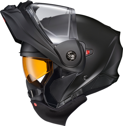 Exo Gt930 Cold Weather Helmet Matte Black Xs (Electric)