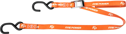1" Tie Down Orange 2/Pk
