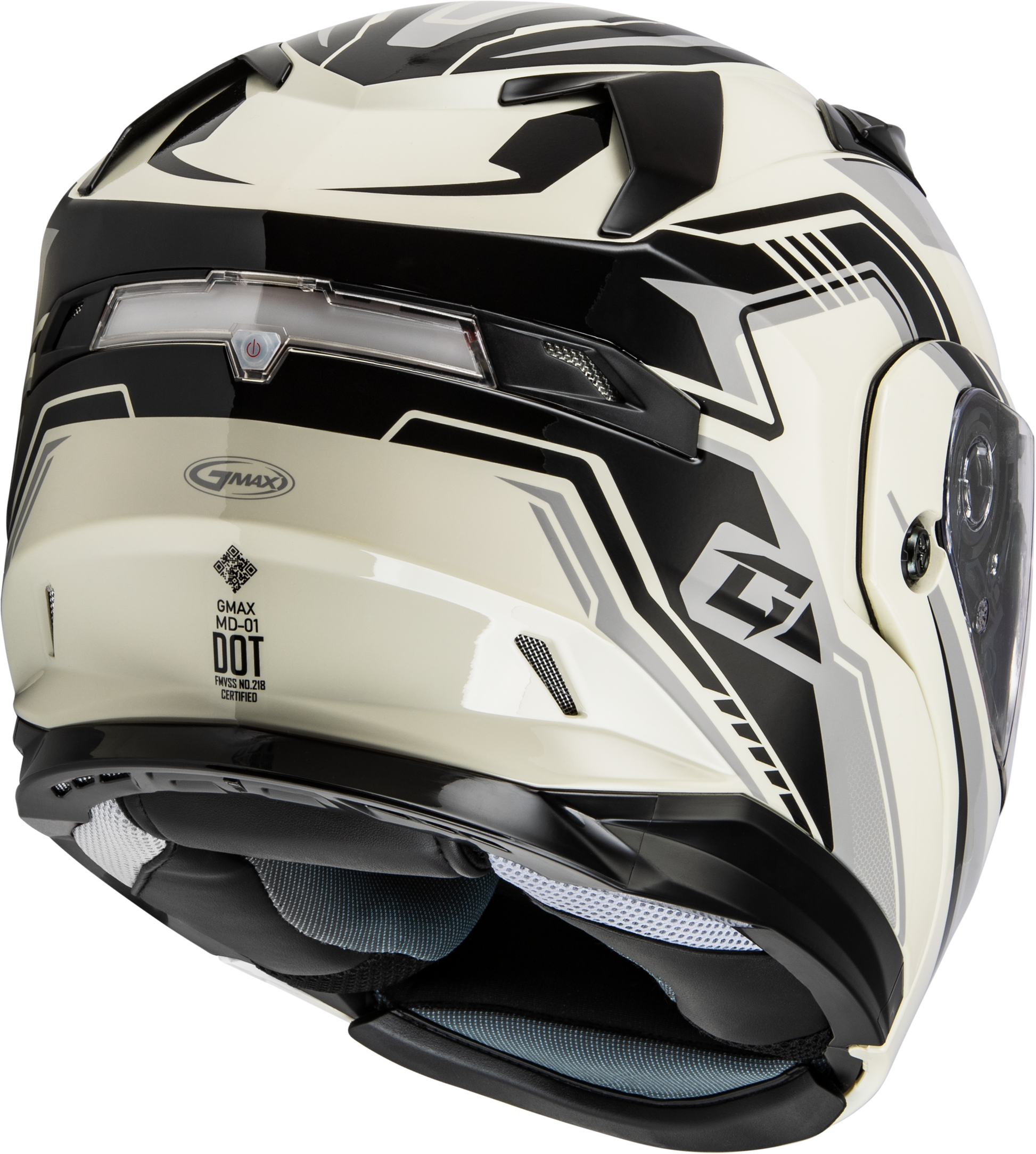 Md 01s Transistor Snow Helmet White/Grey/Black Xs