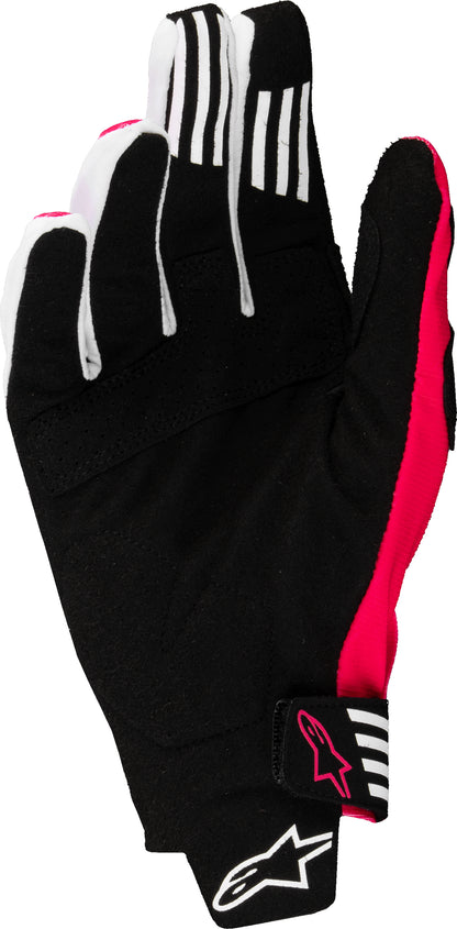 Techstar Gloves Black/Pink Fluo Lg