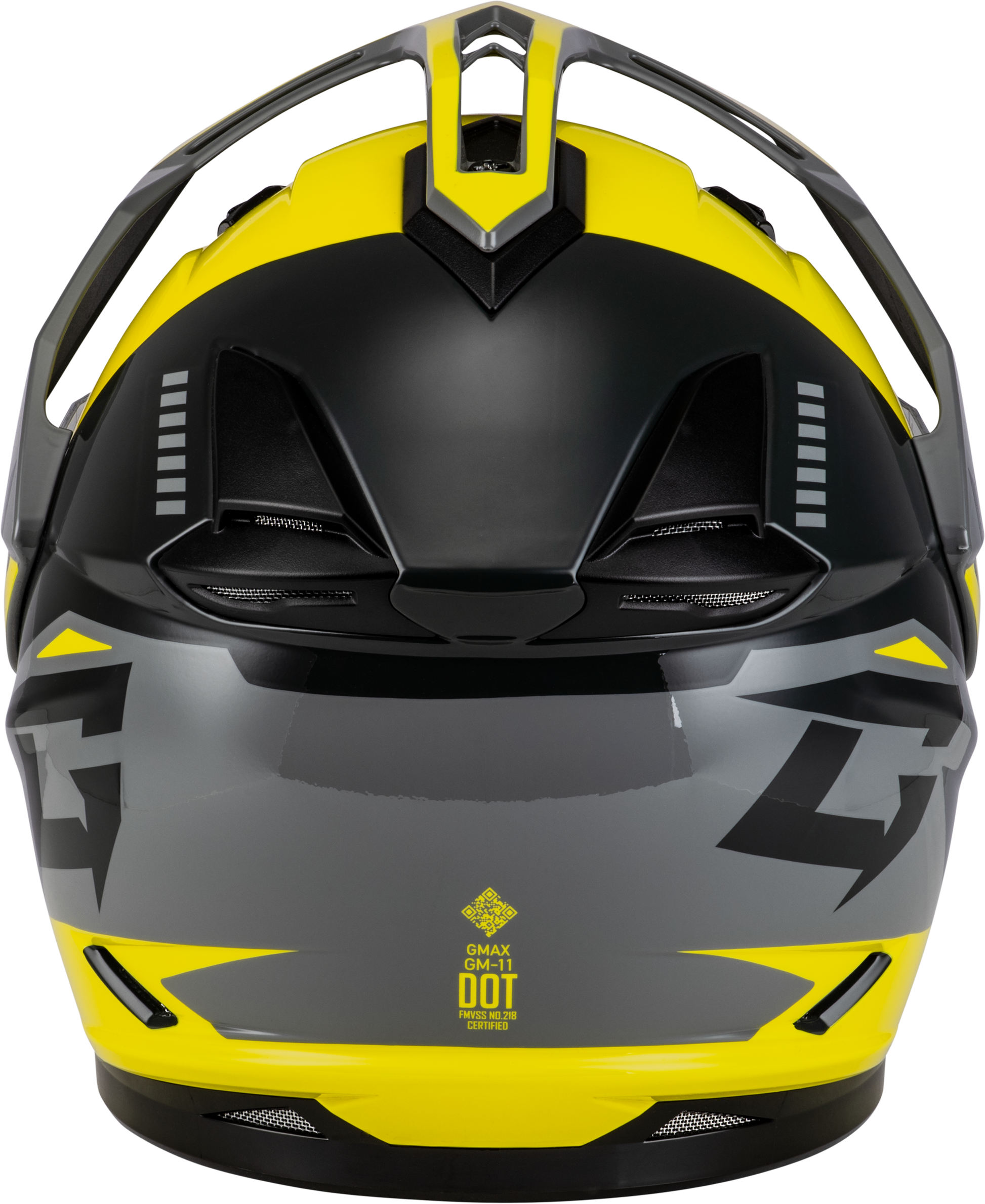 Gm 11s Ronin Snow Helmet Yellow/Silver/Grey Xs