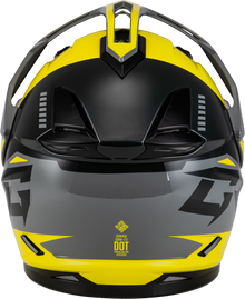 Gm 11s Ronin Snow Helmet Yellow/Silver/Grey Xs