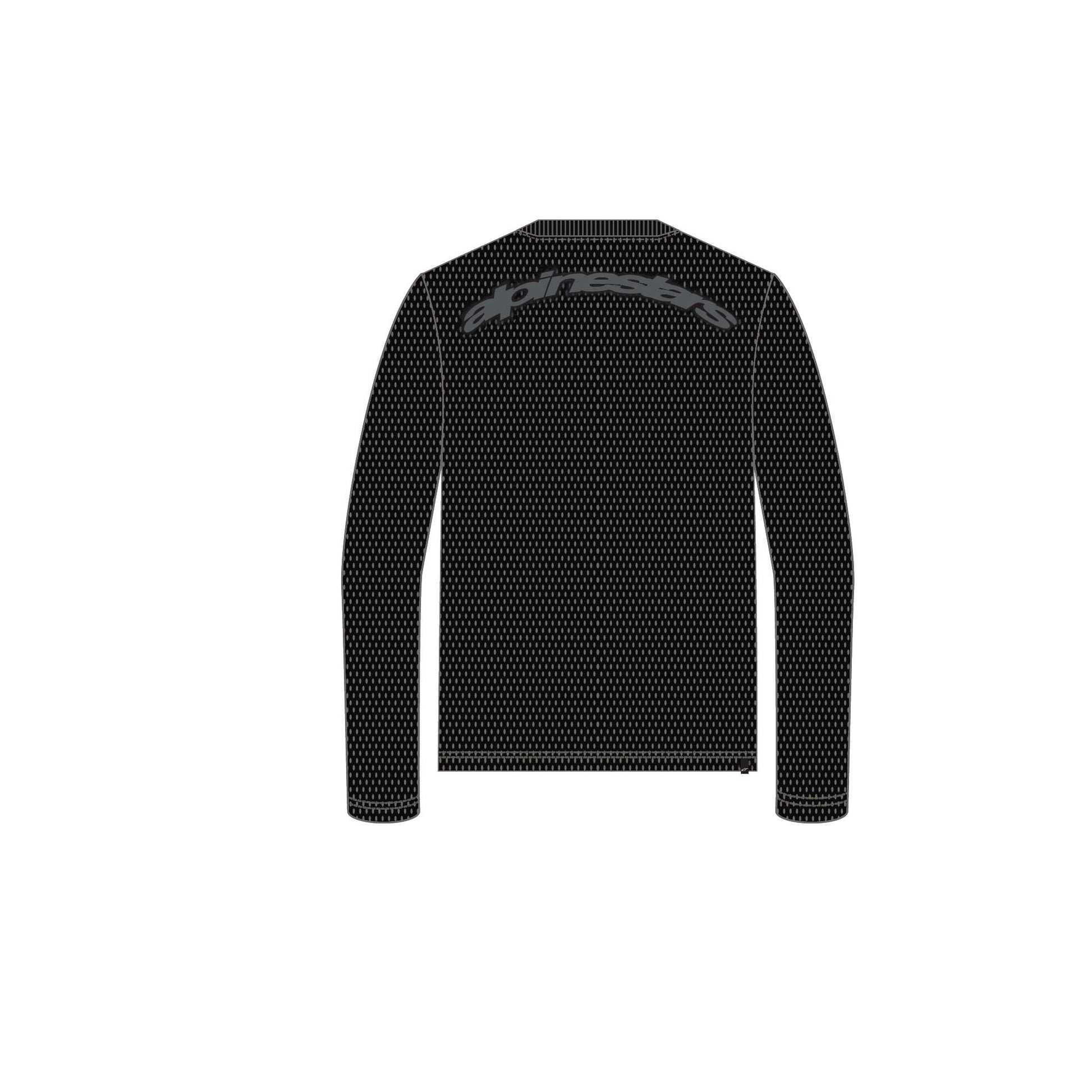 Inclinate Ls Mesh Tee Black Md