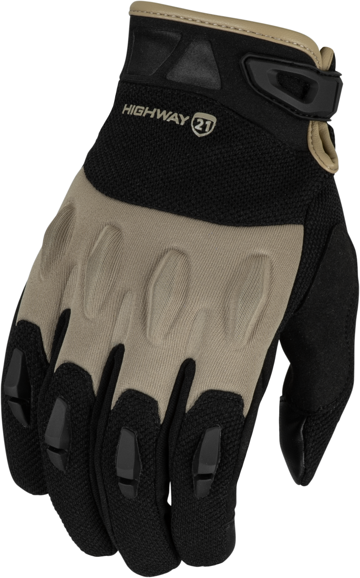 Fury Gloves Black/Sand Sm