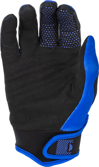 Youth F 16 Gloves Blue/White Yl