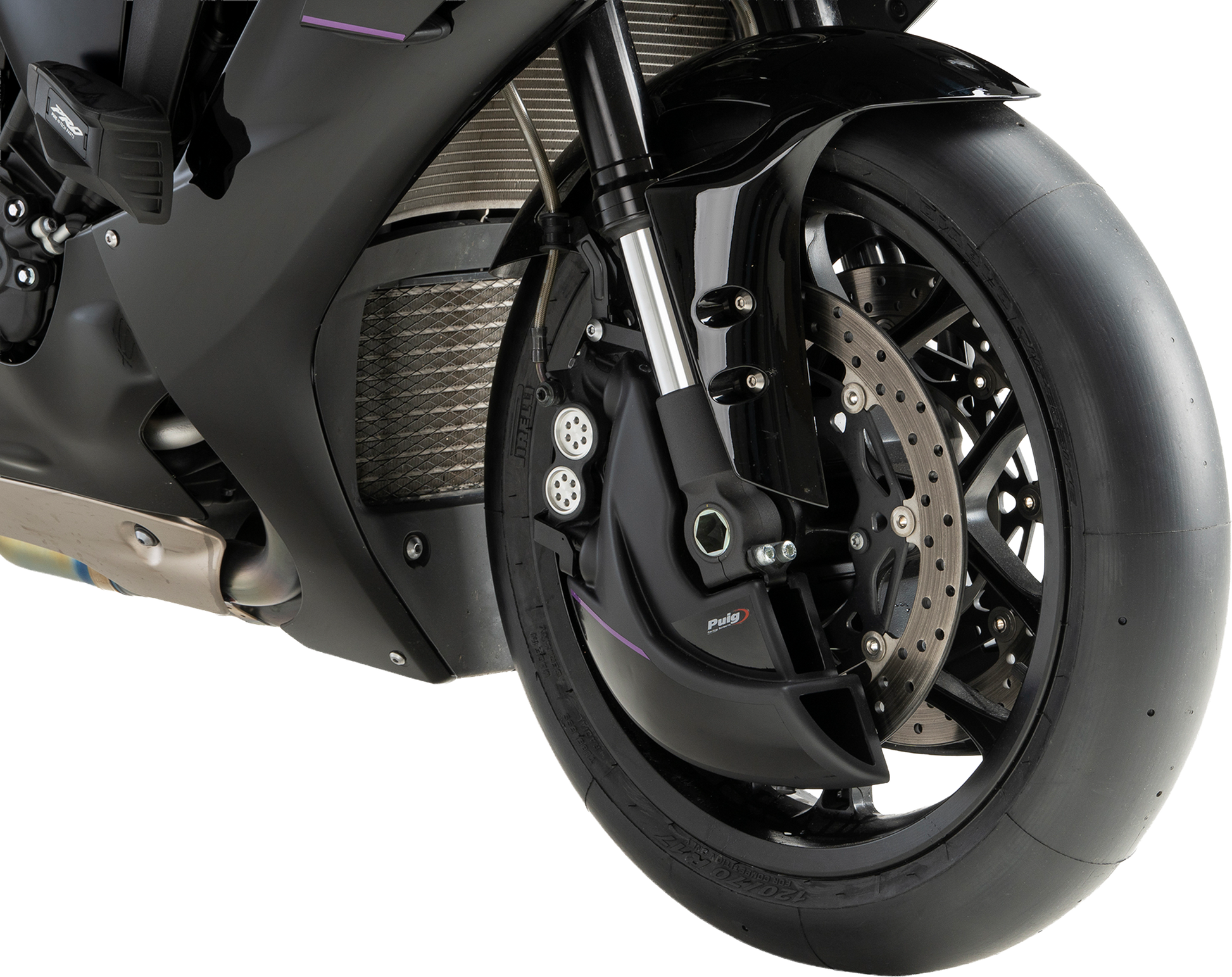 Brake Cooler Matte Black Yam