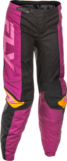 Women's F 16 Pants Ca/Ny Black/Mauve/Yellow Sz 0/02