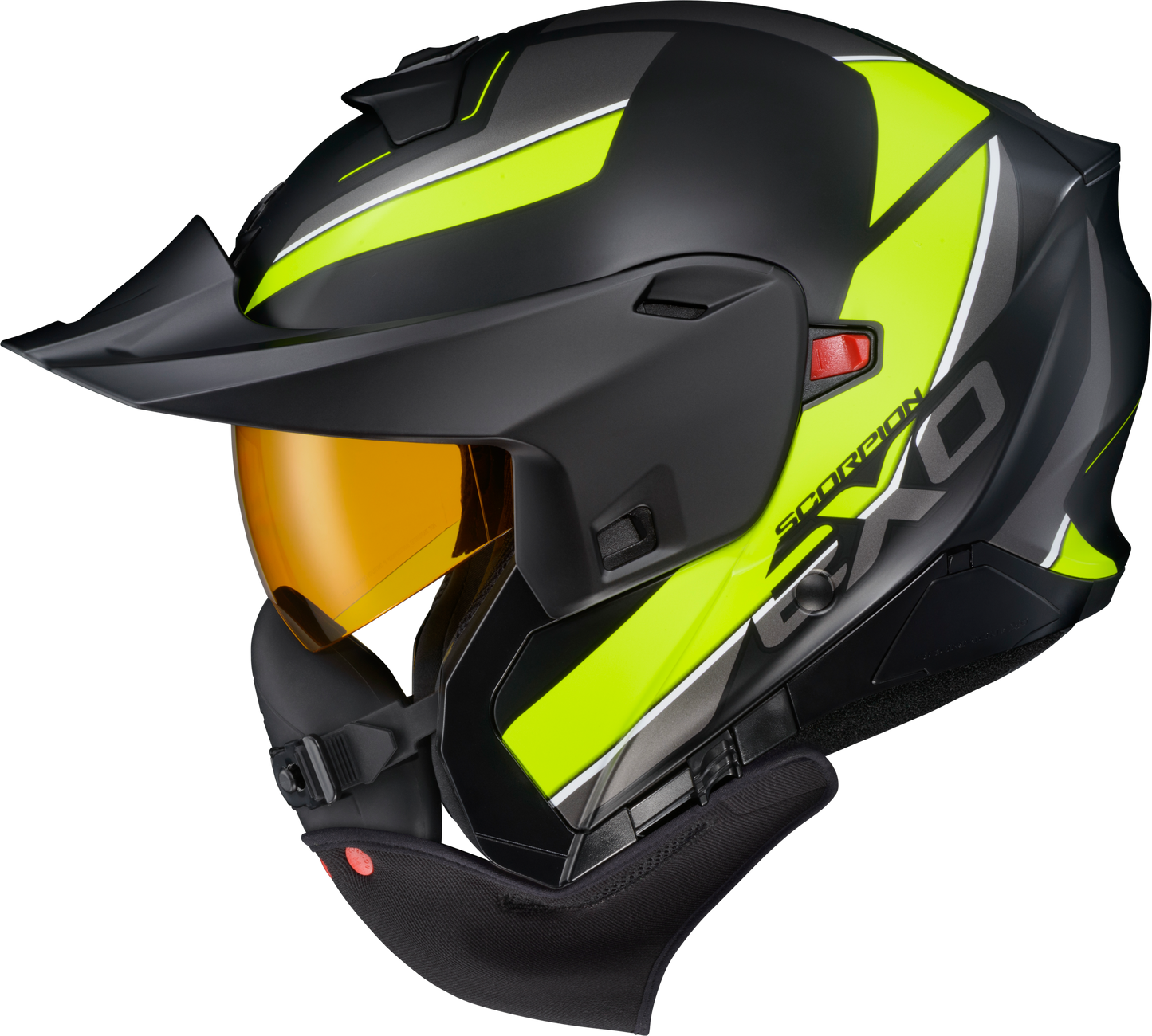 Exo Gt930 Cold Weather Helmet Modulus Hi Vis Xl (Electric)
