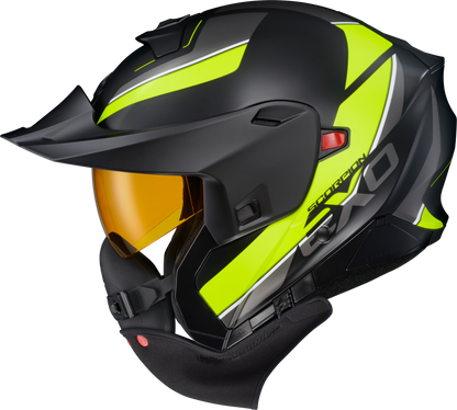 Exo Gt930 Cold Weather Helmet Modulus Hi Vis Xl (Electric)