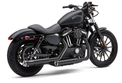 3" Rpt Slip Ons Black Sportster 14 22