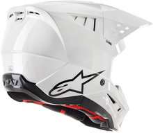 S M5 Solid Helmet White Glossy Xl