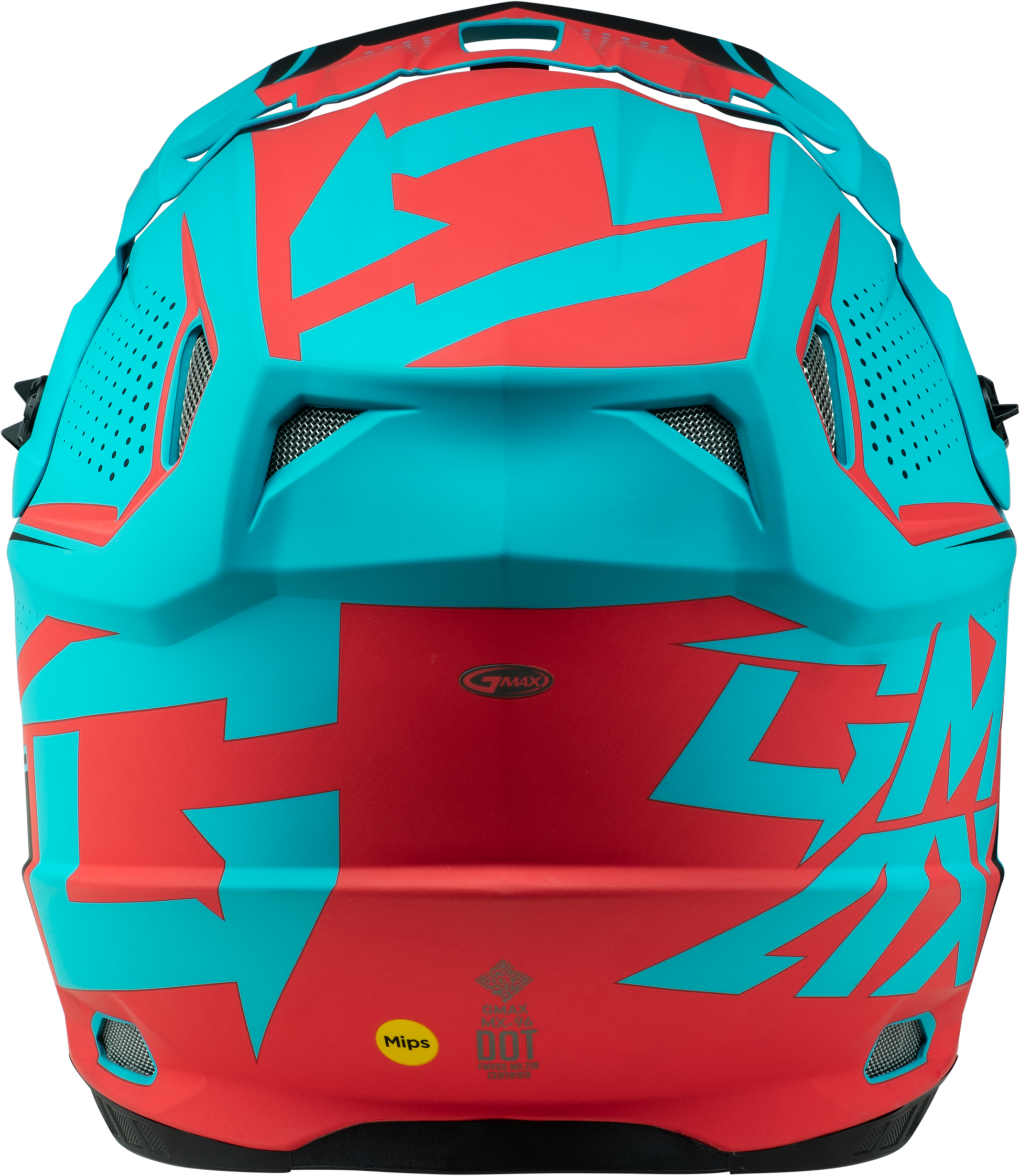 Mx 96 502 Helmet Matte Blue/Red  Sm