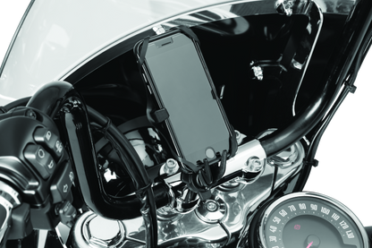 Kuryakyn Free-Flex Device Holder Handlebar Clamp Mount Black