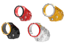 DBK Special Parts (Ducabike) NEW EVO-3D Clear Wet Clutch Cover for the Ducati Monster 937, Multistrada V2, and DesertX