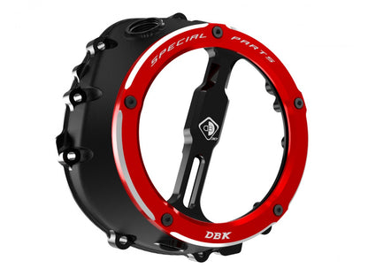 DBK Special Parts (Ducabike) EVO-3D Clear Wet Clutch Cover for the BMW S1000RR (2020+) / S1000R / S1000XR (2021+) / M1000RR / M1000R / M1000XR