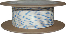 100' Spool 20 Gauge Wire (White/Blue Stripe)