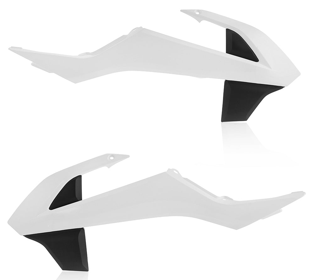 Radiator Shrouds White/Black