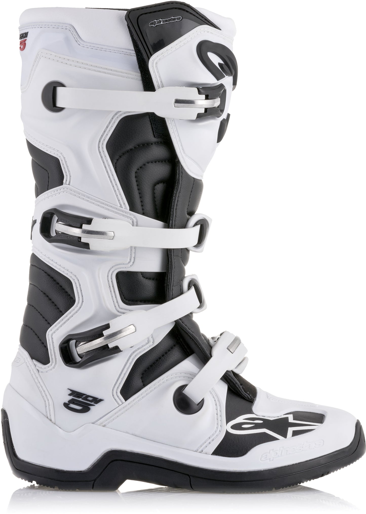 Tech 5 Boots White/Black Sz 14