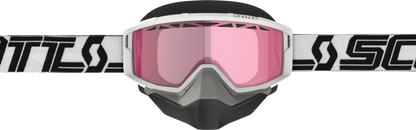 Primal Goggle Snow Cross White/Black W/Rose