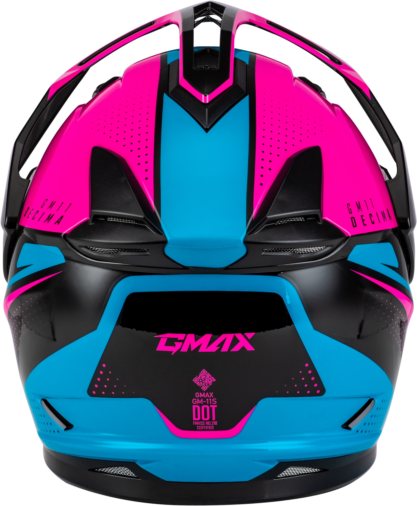 Gm 11 Decima Helmet Black/Pink/Blue Xs