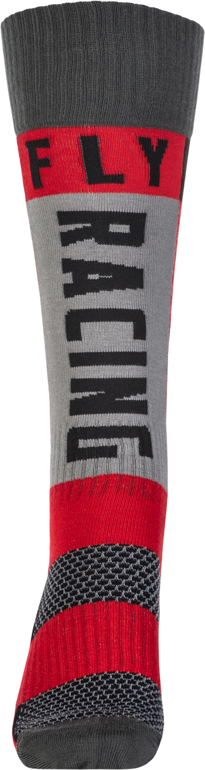 Mx Socks Thick Red/Grey Sm/Md