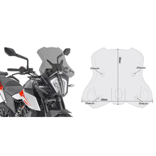 Windshield Specific Smoke Ktm