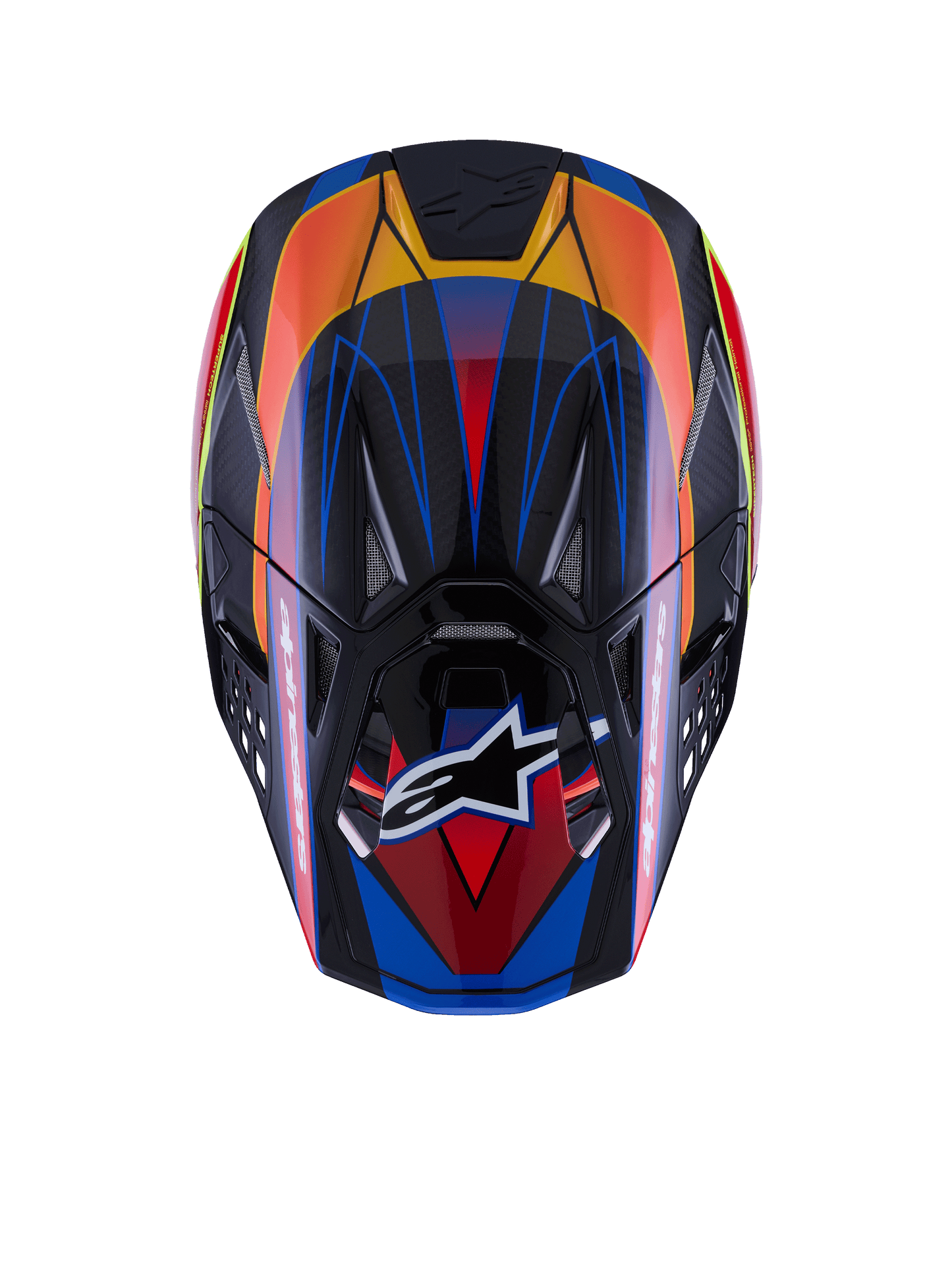 Supertech S M10 Era Helmet Blu/Rd/Ylw Fluo Glossy Xl