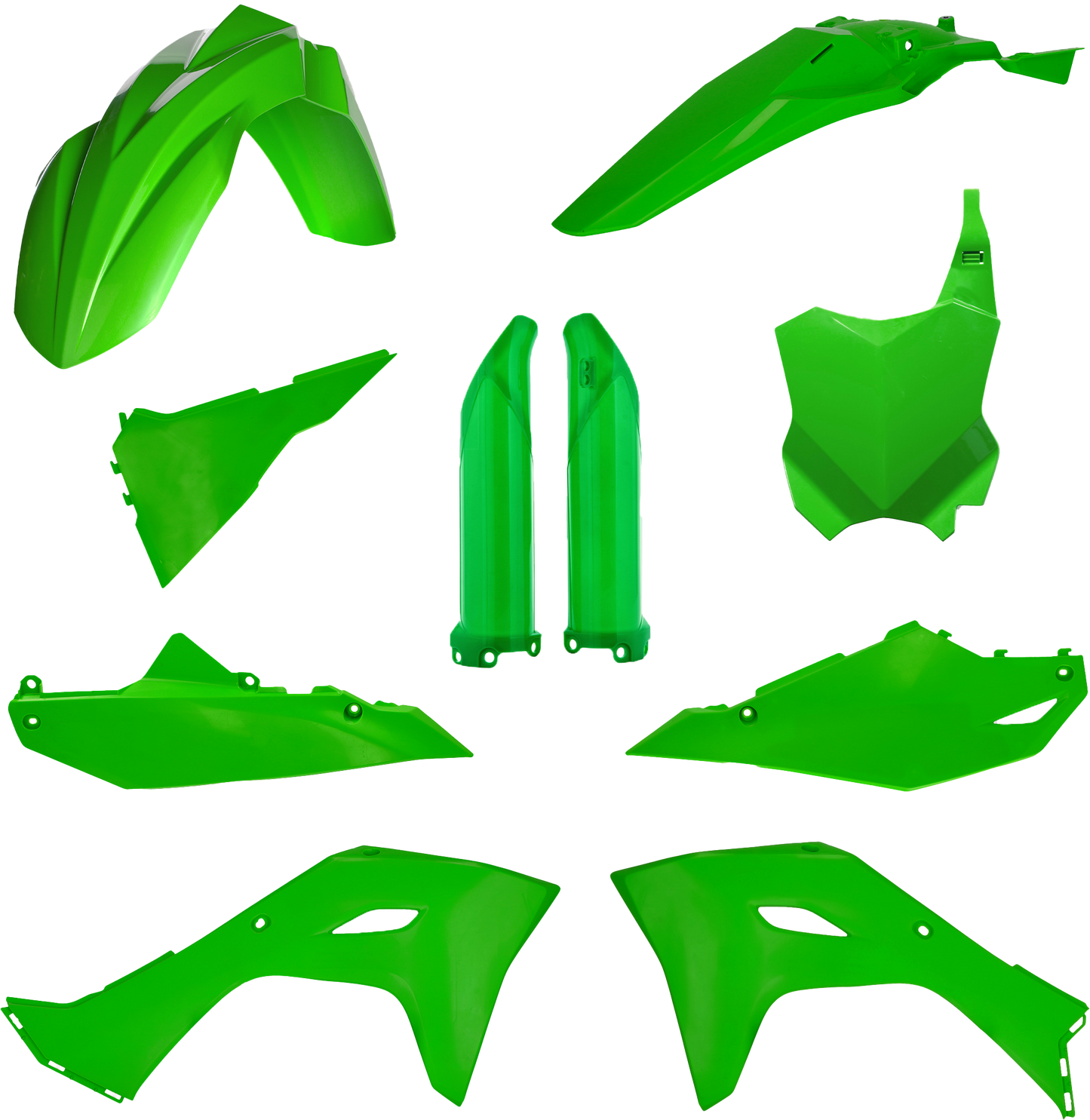 Full Plastic Kit Kaw Original `24 Green