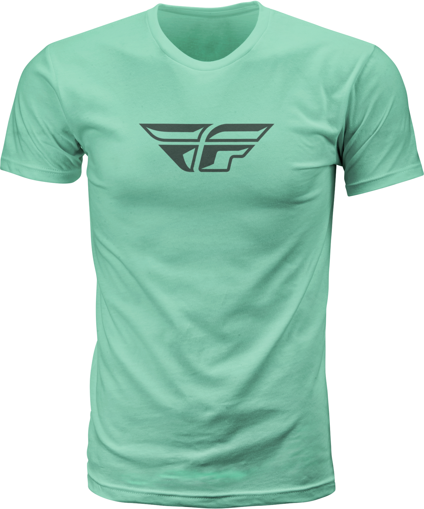 Fly F Wing Tee Sage/Grey Sm