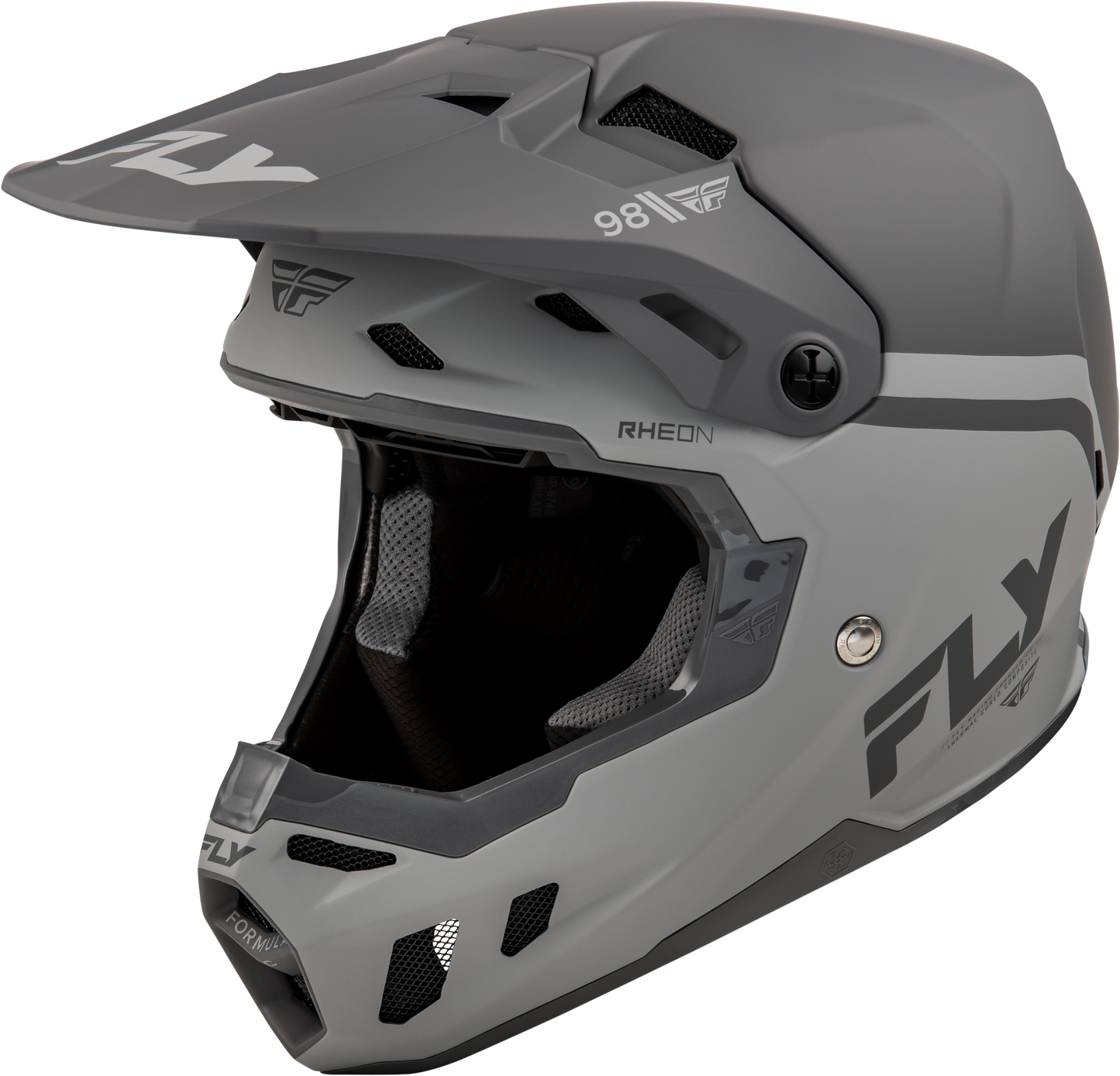 Formula Cc Objective Helmet Matte Black/Grey Xl