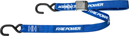 1.5" Tie Down Blue 2/Pk