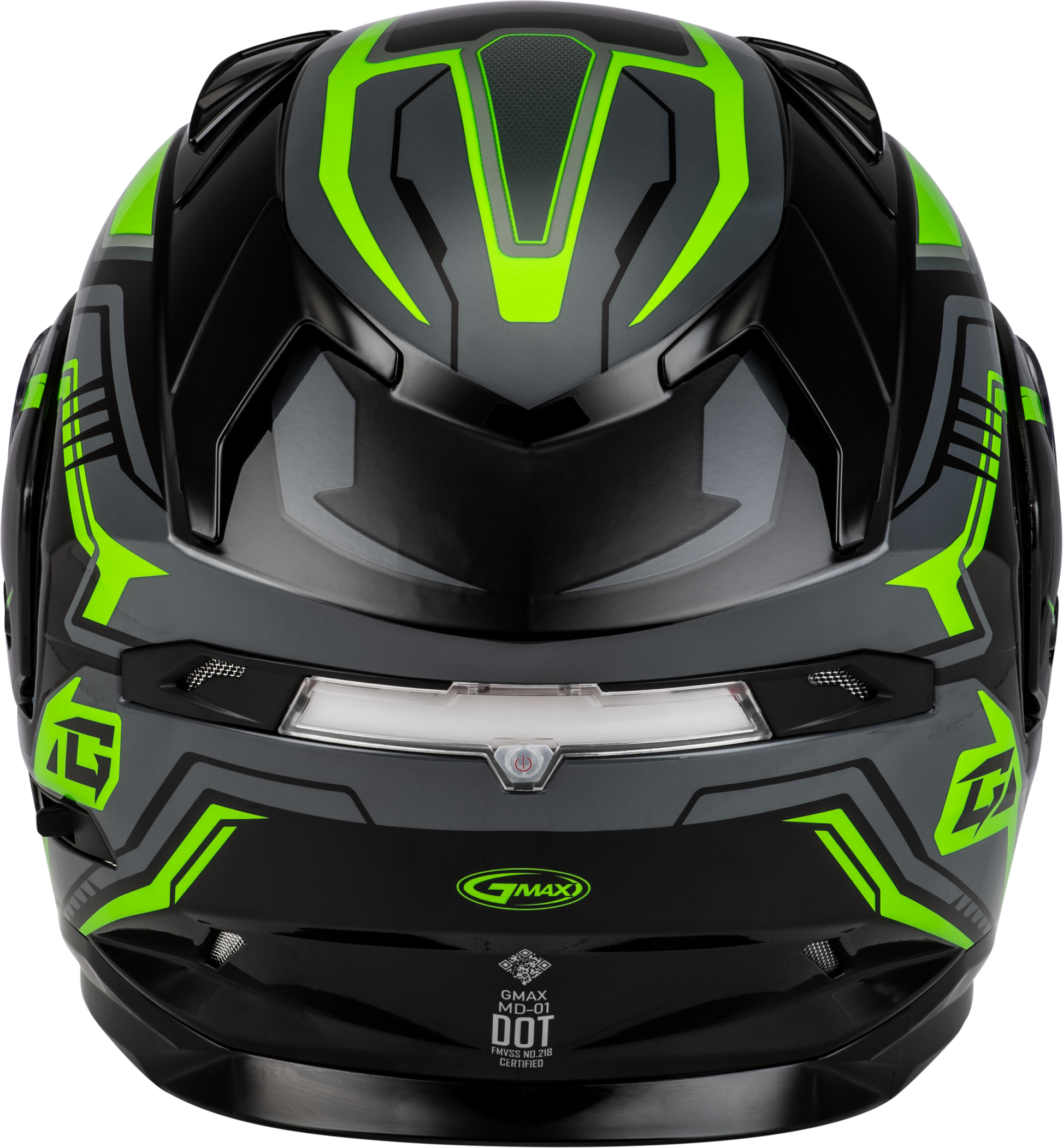 Md 01s Transistor Snow Helmet Black/Grey/Green 3x